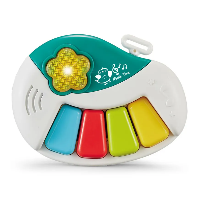 Juguete Piano Musical Con Luces Sonidos Interactivo Bebe-0