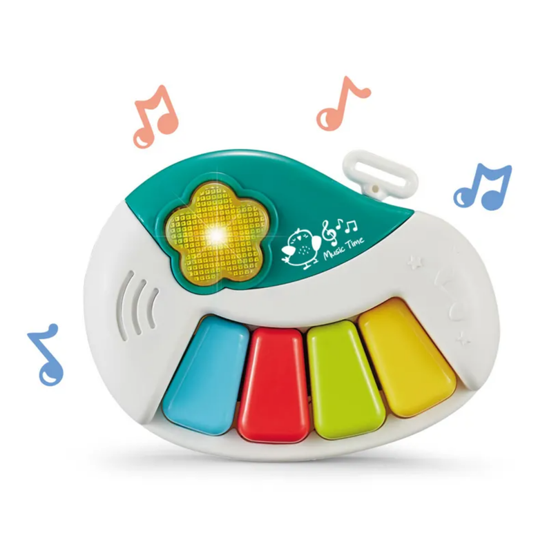 Juguete Piano Musical Con Luces Sonidos Interactivo Bebe-1