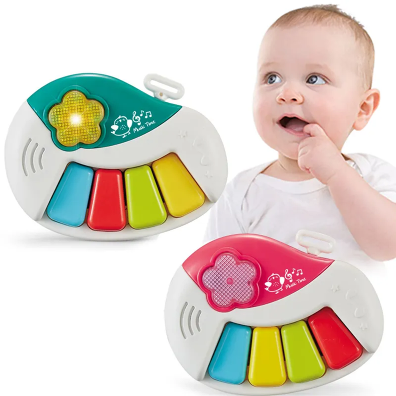 Juguete Piano Musical Con Luces Sonidos Interactivo Bebe-2