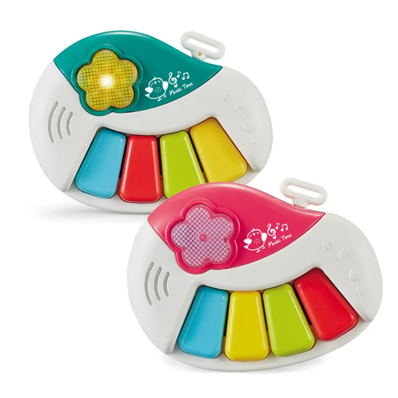 Juguete Piano Musical Con Luces Sonidos Interactivo Bebe-3