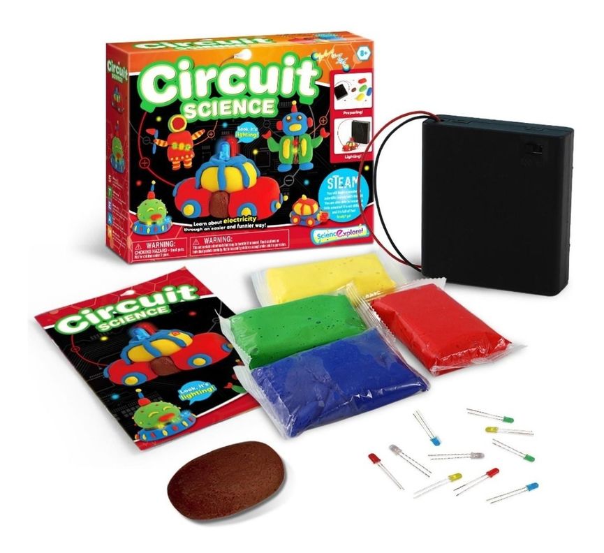 Kit Circuito Electrónico Led Juguete Didáctico Educativo-0