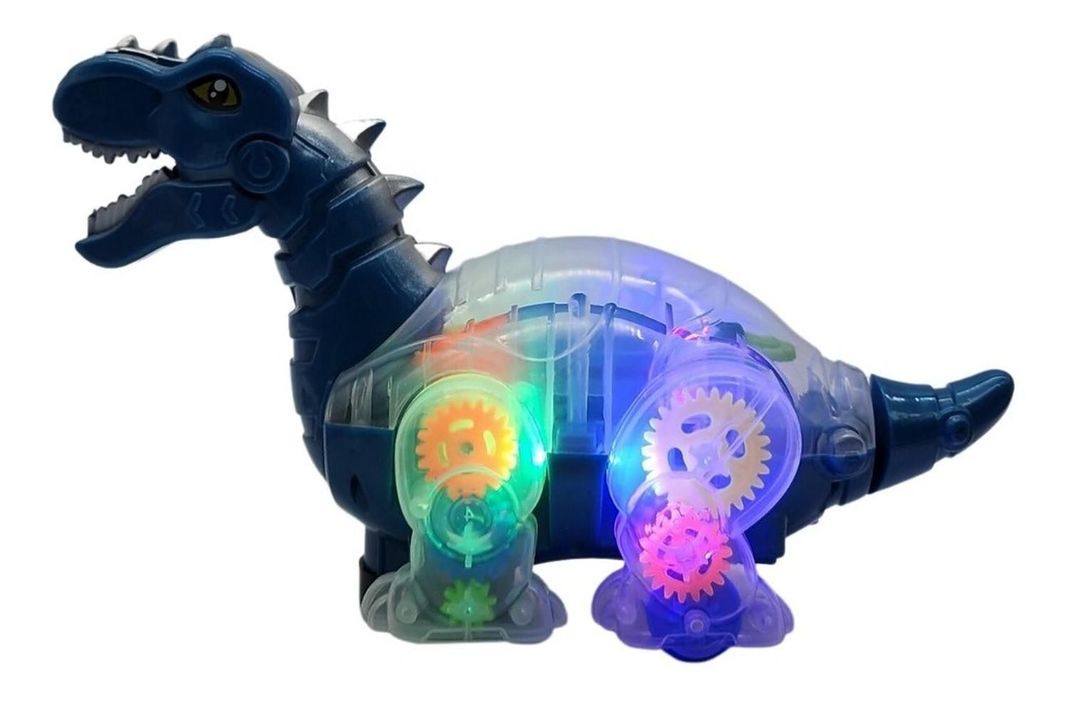Dinosaurio Tyrannosaurus Musical Gear Dino Juguete Didáctico-2