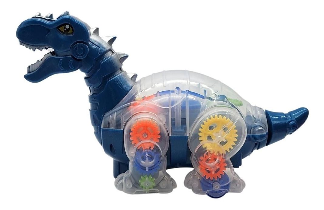 Dinosaurio Tyrannosaurus Musical Gear Dino Juguete Didáctico-3
