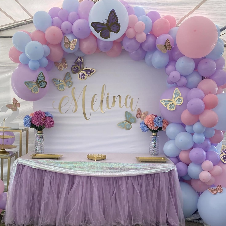 Globos Morado Macaron 50 Unidades Tamaño 25 Cm-5