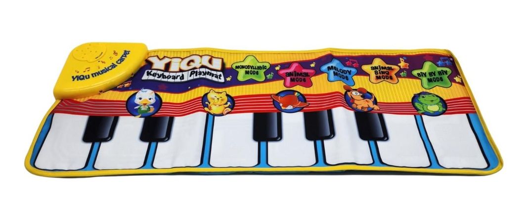 Alfombra Musical Piano Animal Para Bebe Juega Y Aprende-4