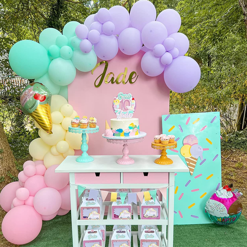 Globos Amarillo Macaron 10 Unidades Tamaño 25 Cm Fiesta-4