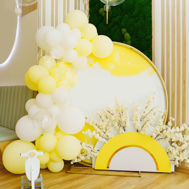 Globos Amarillo Macaron 10 Unidades Tamaño 25 Cm Fiesta-6