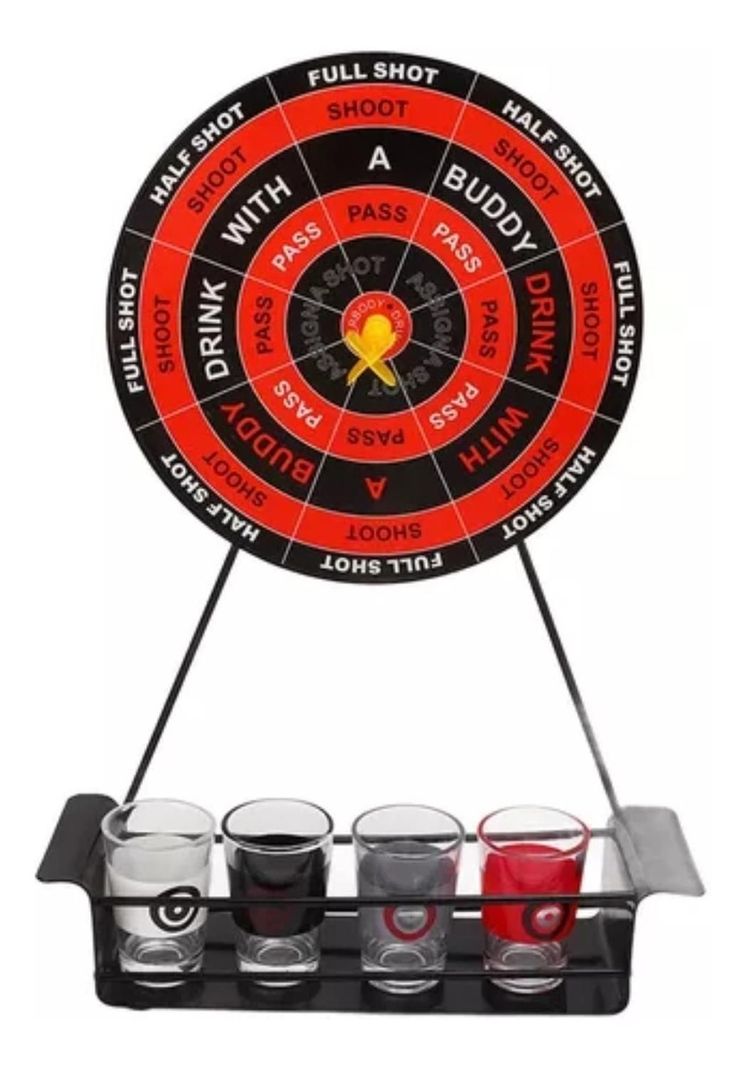 Juego De Dardos Tiro Al Blanco Con Vasos Shots Juego-2