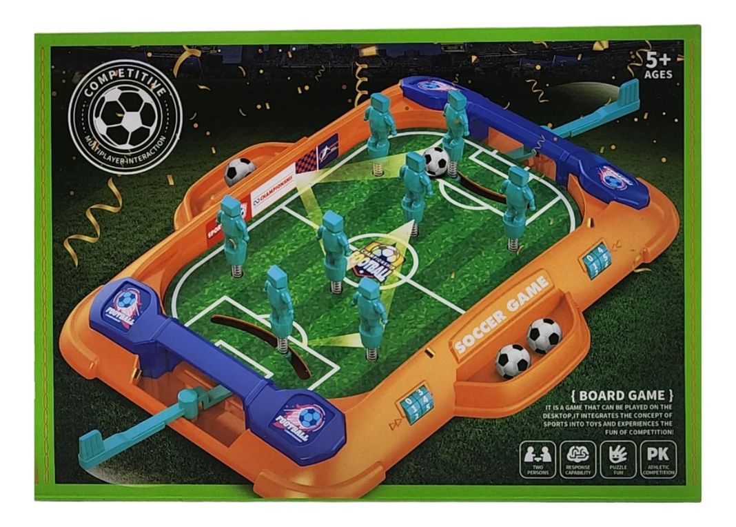 Juego Mini Futbol Juguete Futbol De Mesa Pelota Portatil-2