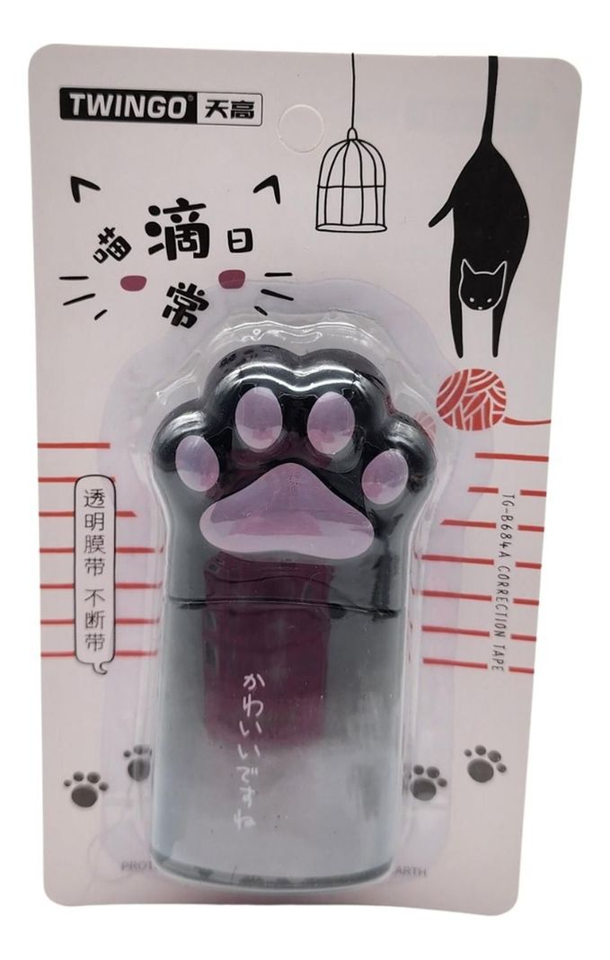 Corrector Cinta Diseño Patita De Gato Kawaii Cute-1