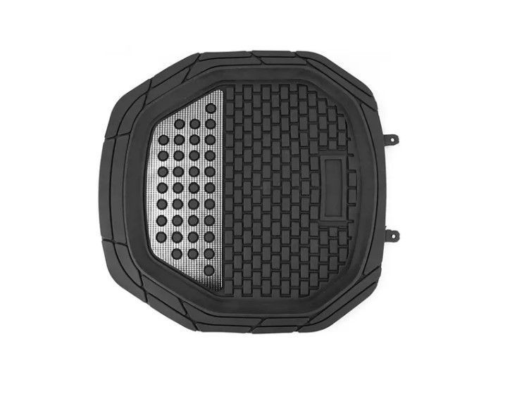 Alfombra De Goma Cubre Piso Para Auto Universal Set 4 Piezas-3