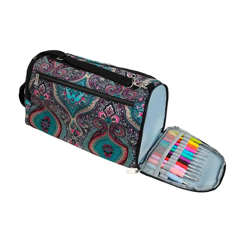 Bolso Organizado Almacenamiento Hilo/lana/crochet Para Tejer