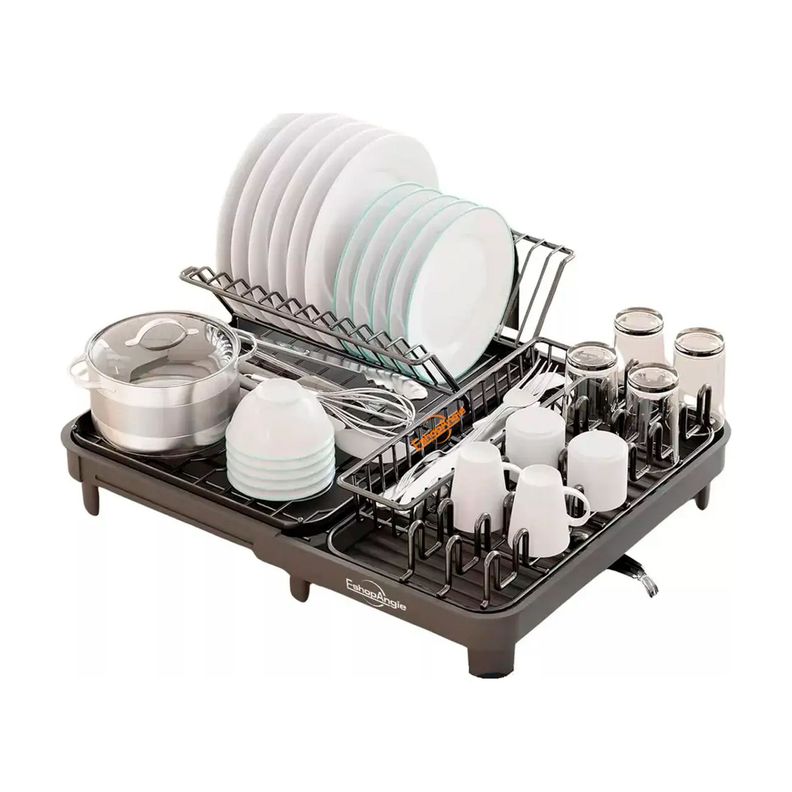 Escurridor De Platos Plegable Secaplatos Para Cocina
