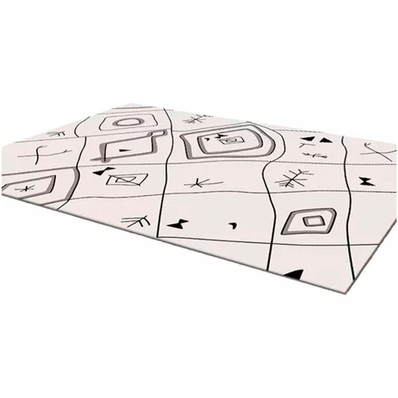 Alfombras Moderna Antideslizante 122 X81 Cm-0