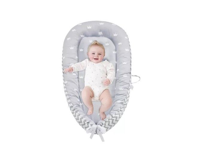 Cama Cojín Nido Colecho De Algodón Para Bebe 93x53cm-2