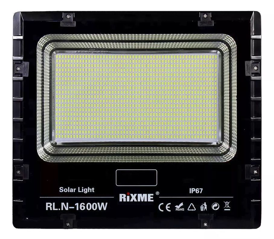 Foco Solar Led 1600 Watts Control Remoto Panel Solar Ip67-3