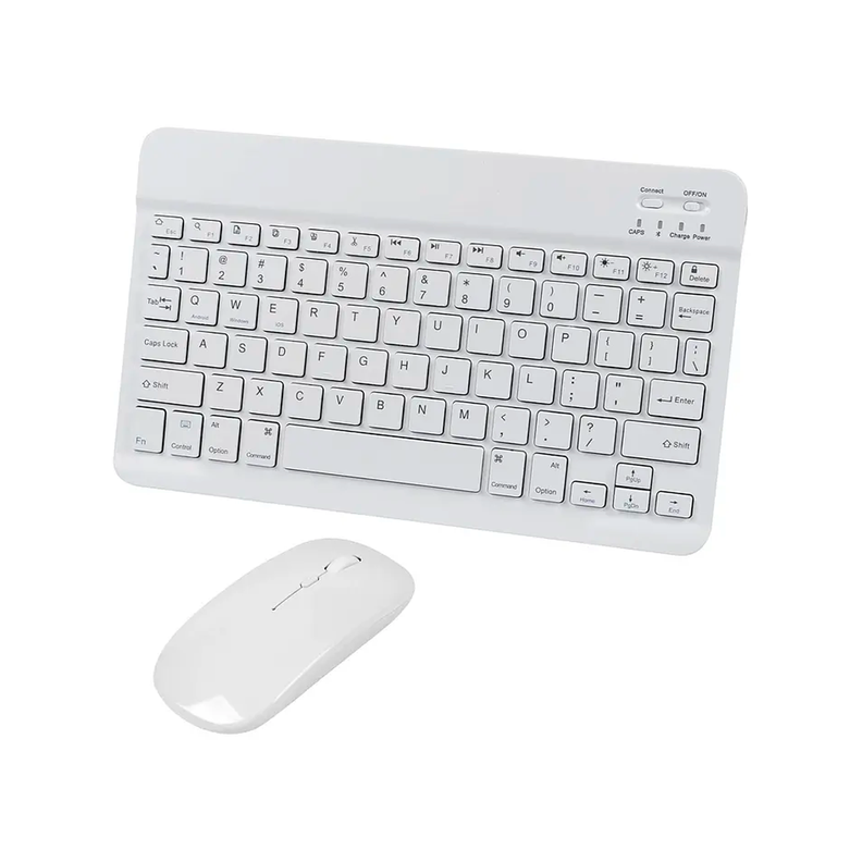 Kit Teclado mouse Inalambrico Bluetooth Para Pc Android Ios