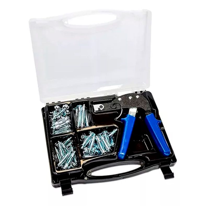 Herramienta Pistola Anclaje Pared Hueca Tarugo Araña 72pcs-0