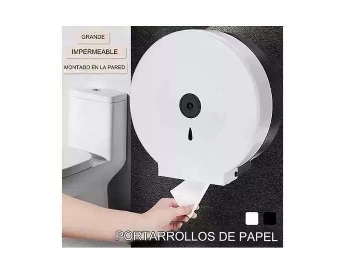 Dispensador De Papel Higiénico Industrial Con Llave-4