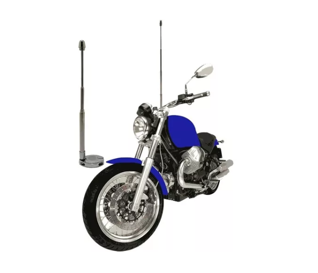 Antena De Seguridad Corta Hilo Curado Para Motos-3