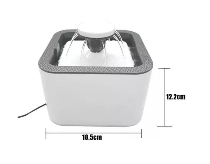 Fuente De Agua Bebedero Para Gatos Y Perros De 2.5 Litros-4
