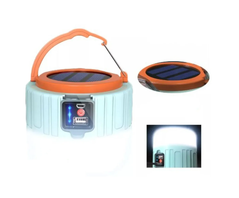 Lampara De Camping Usb Solar De Emergencia Multifuncional-1