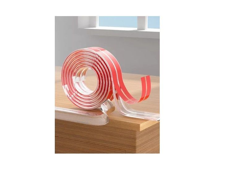 Protector Transparente Borde Esquina Para Mesa Muebles 6mtrs-5