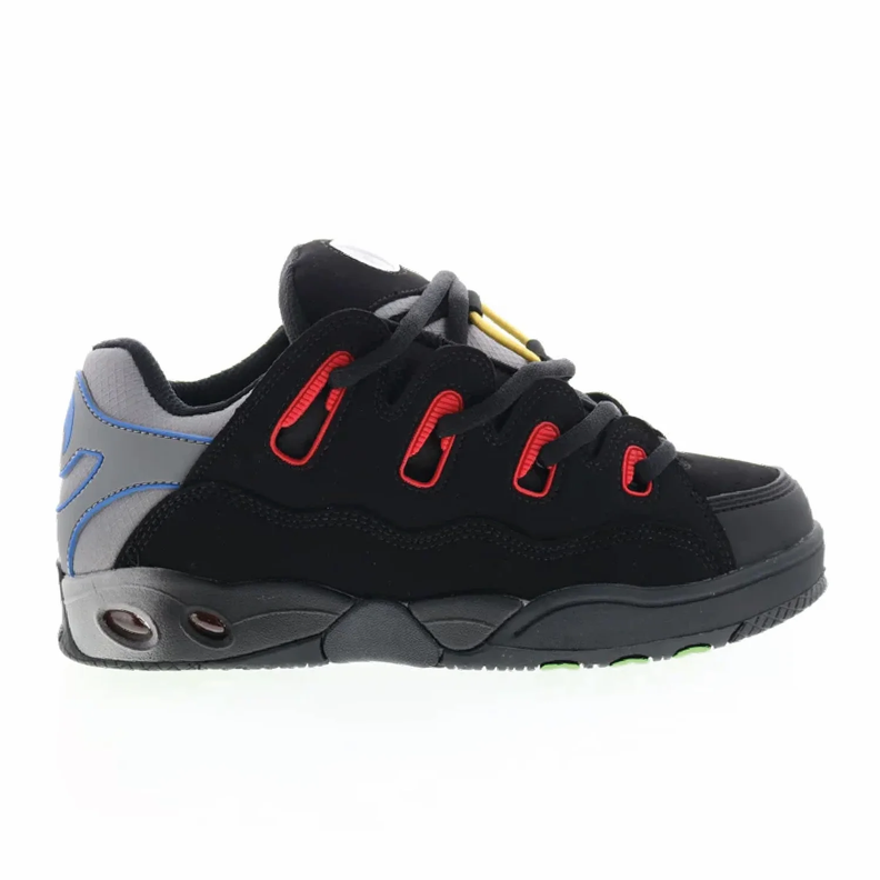 Zapatillas de Skate Osiris D3 OG – Negro, Rojo, Amarillo y Azul-0