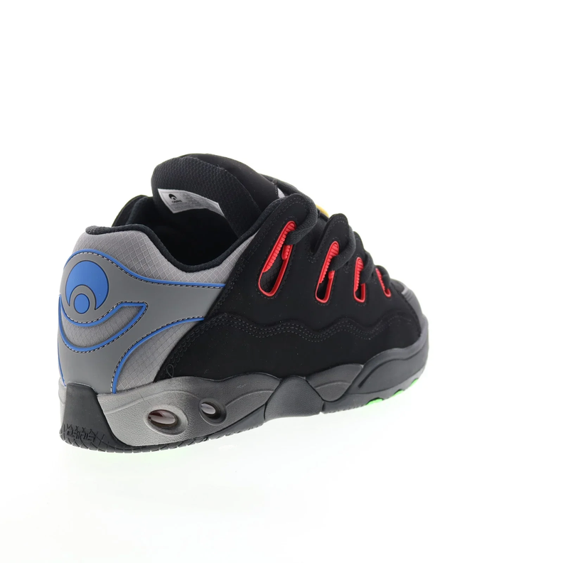 Zapatillas de Skate Osiris D3 OG – Negro, Rojo, Amarillo y Azul-5