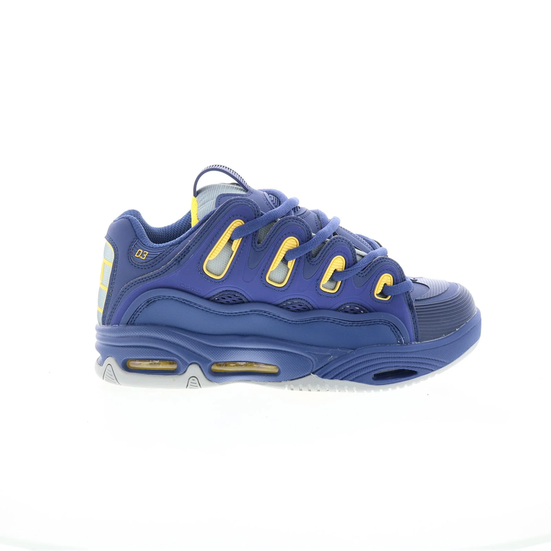 Zapatillas de Skate Osiris D3 2001 – Cadet Blue, Yellow-0