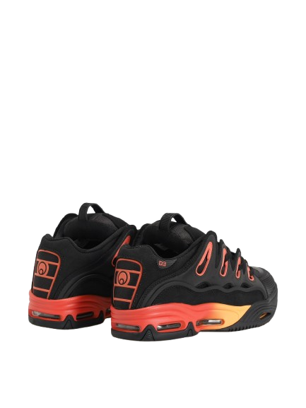Zapatillas de Skate Osiris D3 2001 – Negro, Naranjo-2