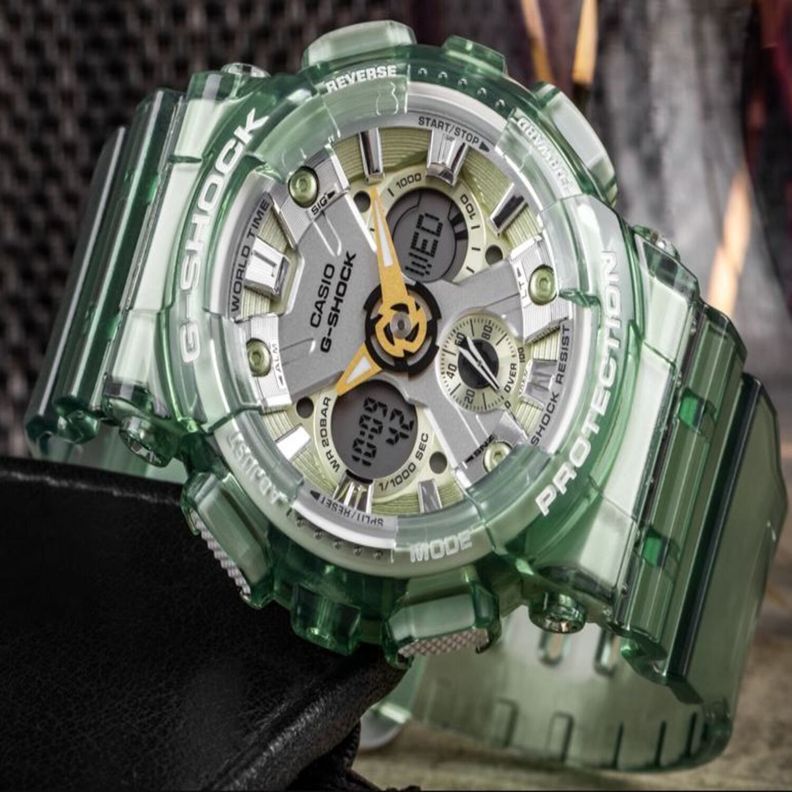 Reloj Casio GMAS120GS-3ADR Verde Unisex-3
