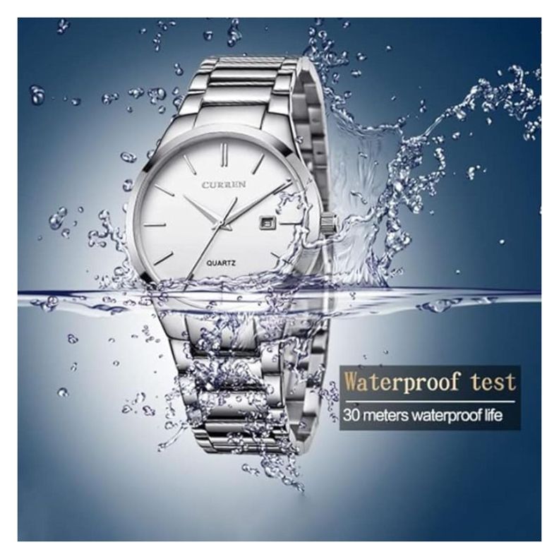 Reloj Curren KREa101902 8106 Cuarzo Plata-2