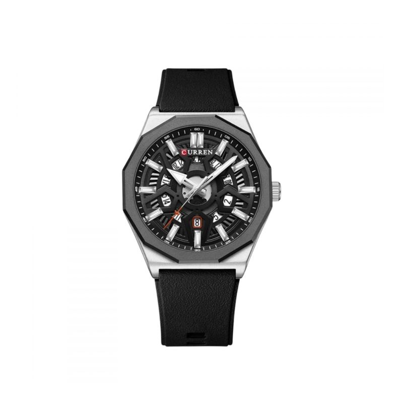 Reloj Curren KRED8502 Cuarzo Negro-0