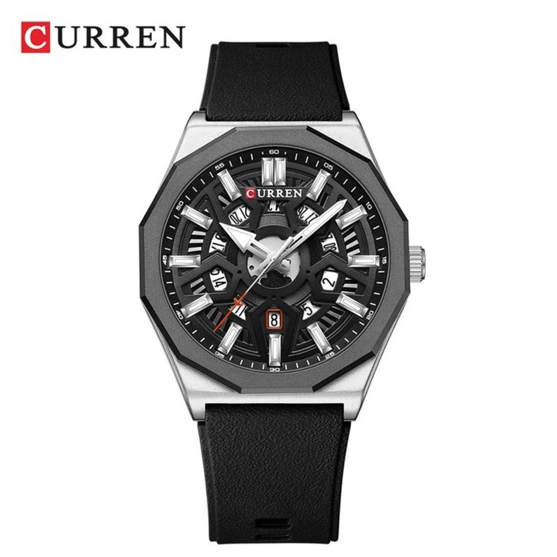 Reloj Curren KRED8502 Cuarzo Negro-3