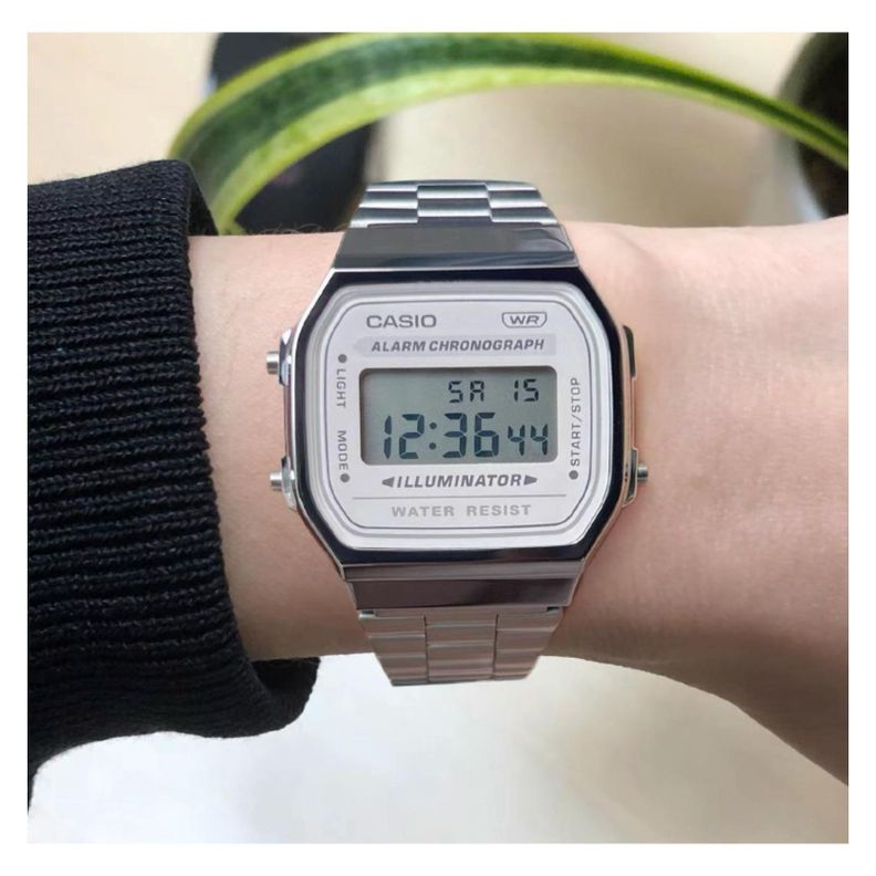 Reloj Casio A168WA-8AYDF Unisexo Digital-2