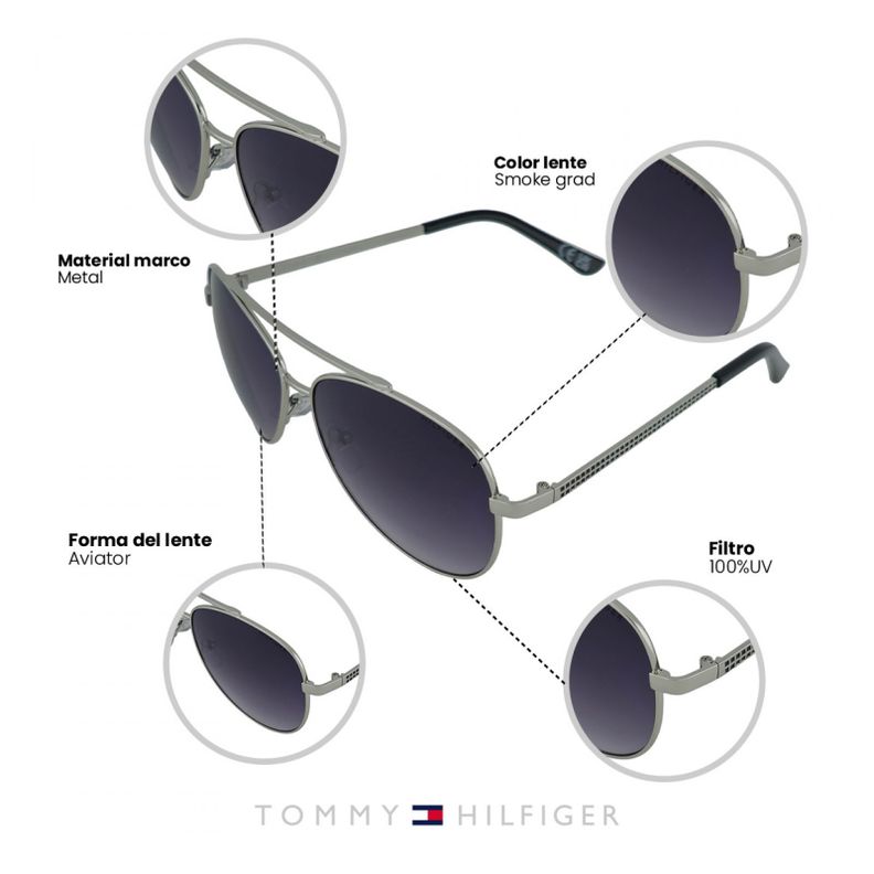 Lentes de Sol Tommy Hilfiger Outlook X60104 Mujer-2