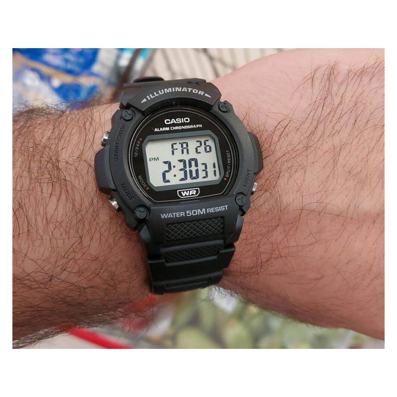 Reloj Casio W-219H-1AVDF Vintage Quartz Hombre-3