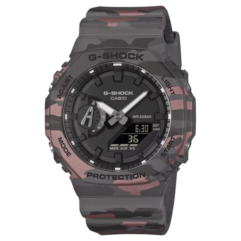 Reloj G-Shock GA-2100CM-8ADR Hombre Gris Claro