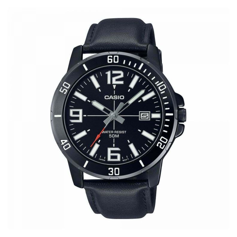 Reloj Casio MTPVD01BL-1BVUDF Hombre Negro