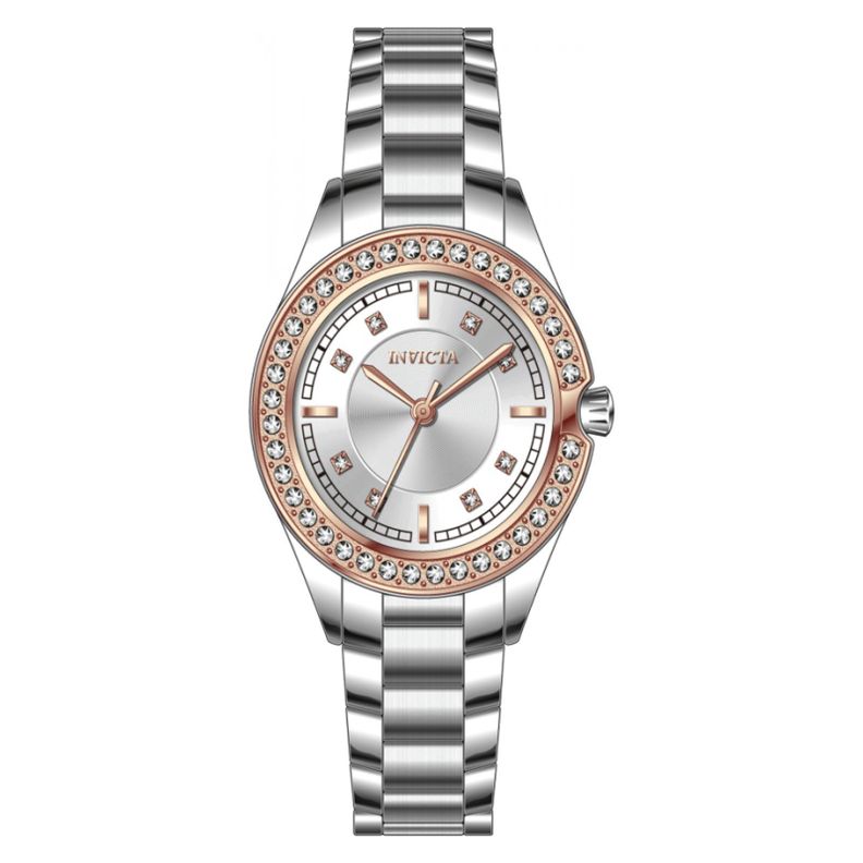 Reloj Invicta 69434 Mujer Quartz Plateado