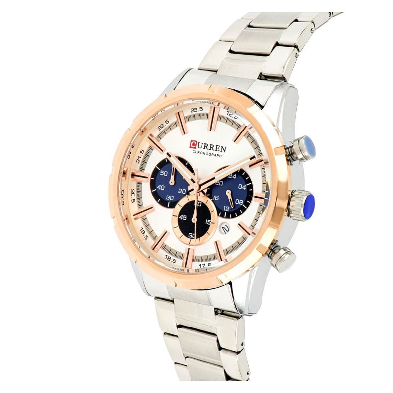 Reloj Curren KREC762002 Cuarzo Plata-2