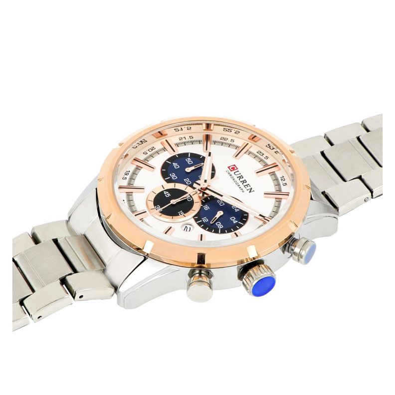 Reloj Curren KREC762002 Cuarzo Plata-3