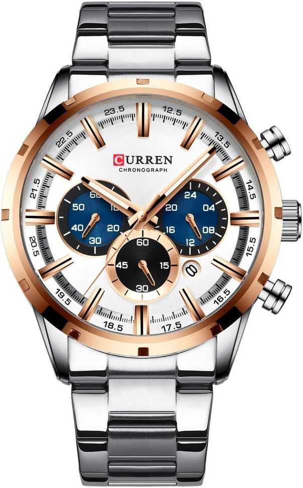 Reloj Curren KREC762002 Cuarzo Plata-6