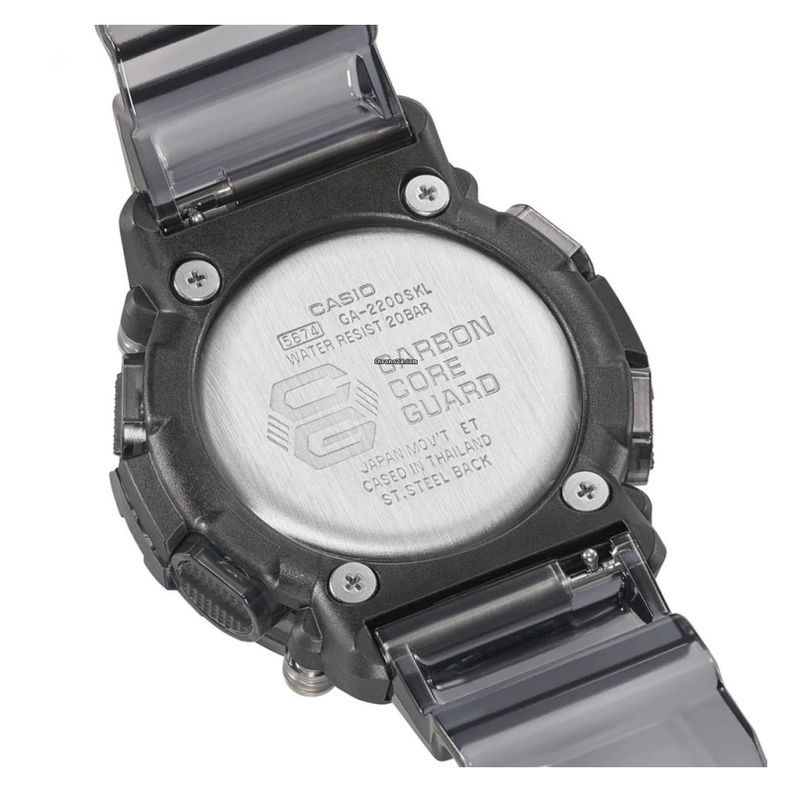 Reloj Casio GA-2200SKL-8ADR Negro Hombre-5