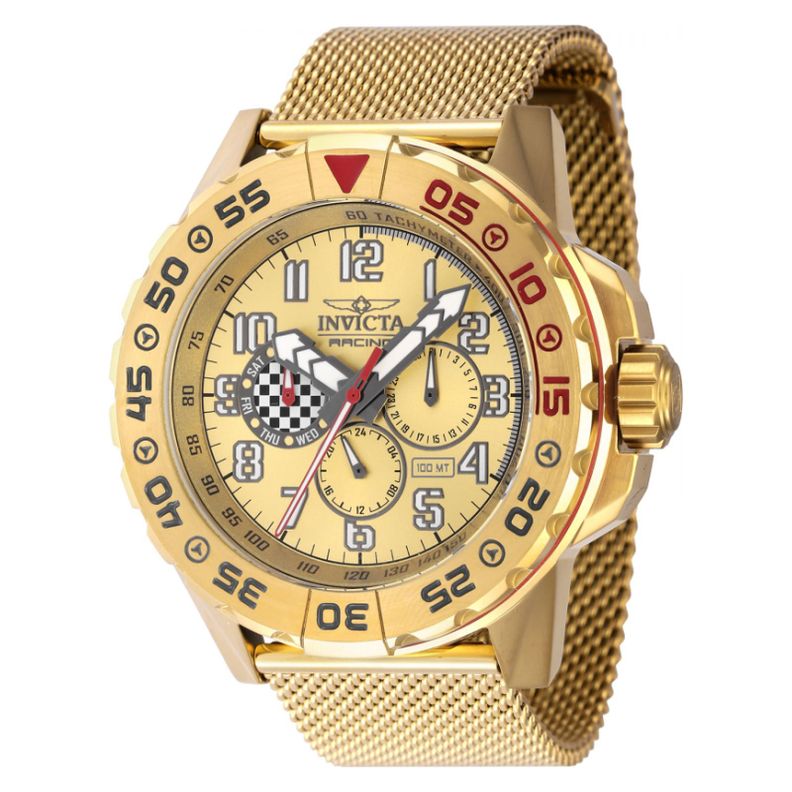 Reloj Invicta 47216 Invicta Racing Unisex Quartz Dorado