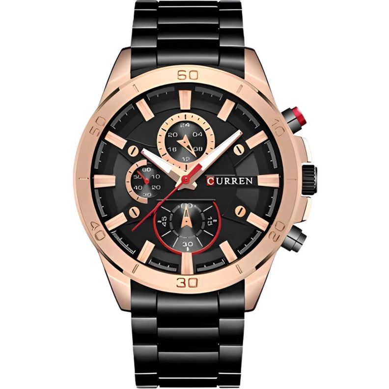 Reloj Curren 8275BKGD Cuarzo Negro-0