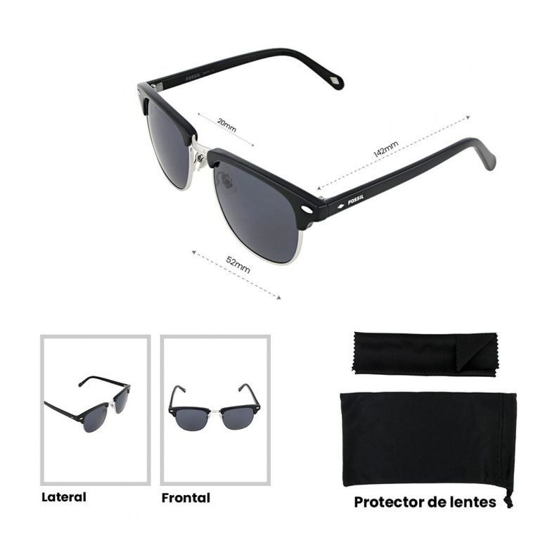 Lentes de Sol Fossil X80079 Outlook Hombre-3
