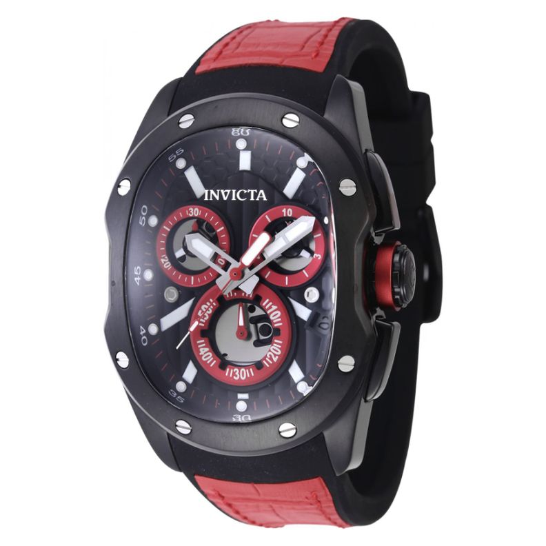 Reloj Invicta 45436 Lupah Quartz Rojo-0