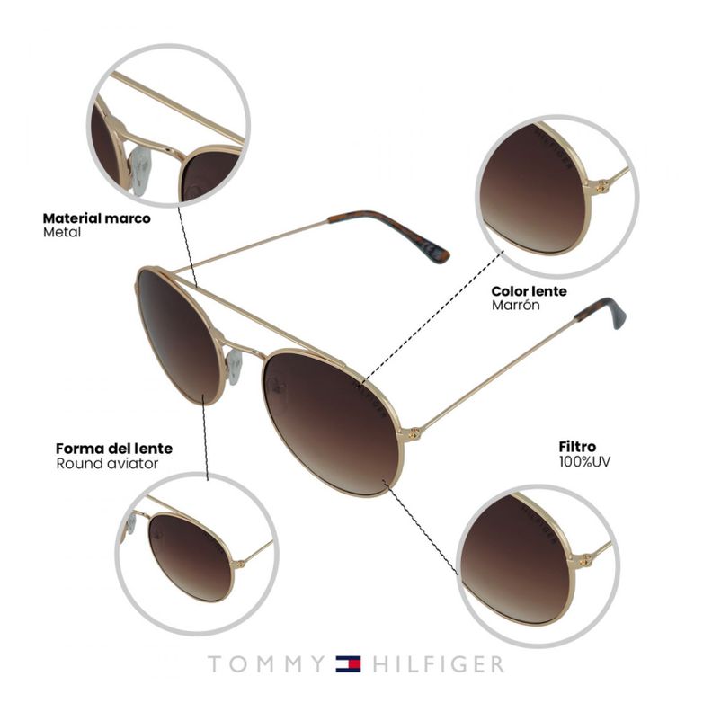 Lentes de Sol Tommy Hilfiger Outlook X64011 Hombre-3